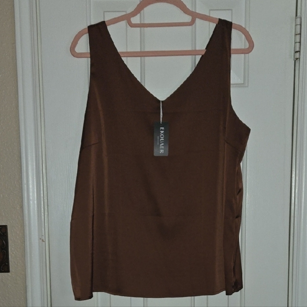 NWT Brown Women's Top